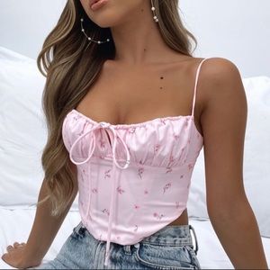 Bustier top / Crop top
